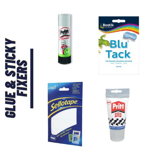 Glue & Sticky Fixers